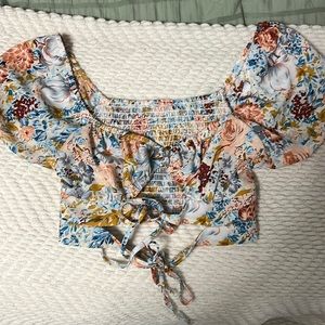 Crop Top with cutouts